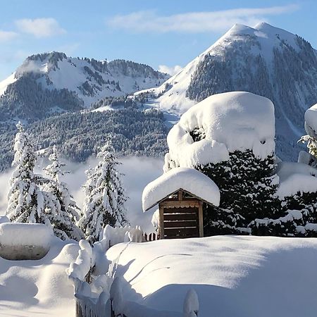 Les Chalets-Hotel De La Croix-Fry Manigod Dış mekan fotoğraf