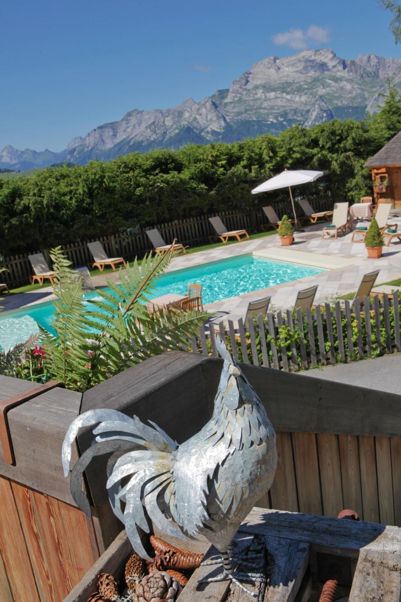 Les Chalets-Hotel De La Croix-Fry Manigod Dış mekan fotoğraf