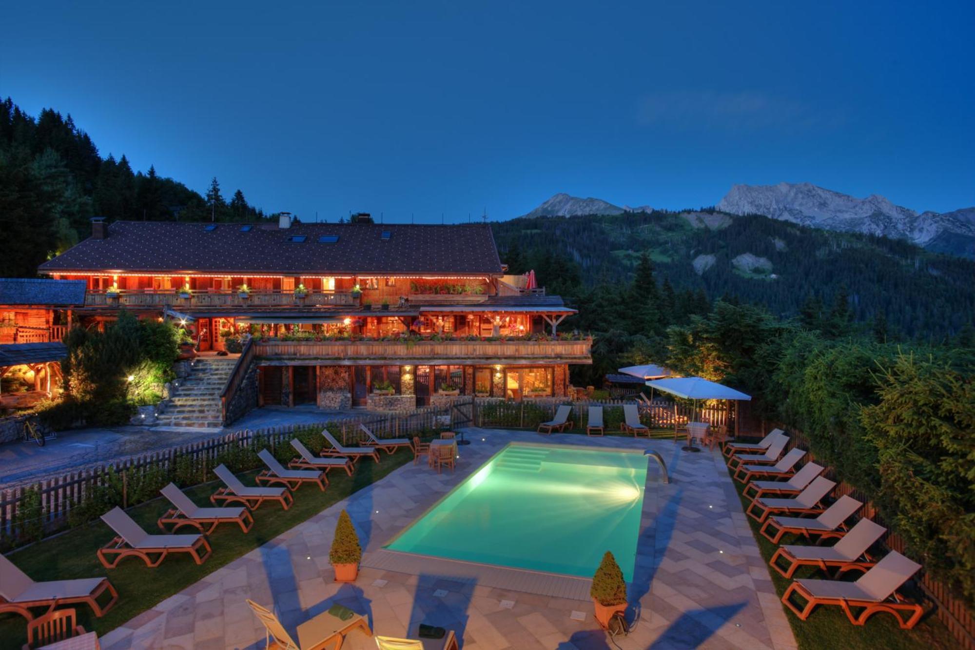 Les Chalets-Hotel De La Croix-Fry Manigod Dış mekan fotoğraf