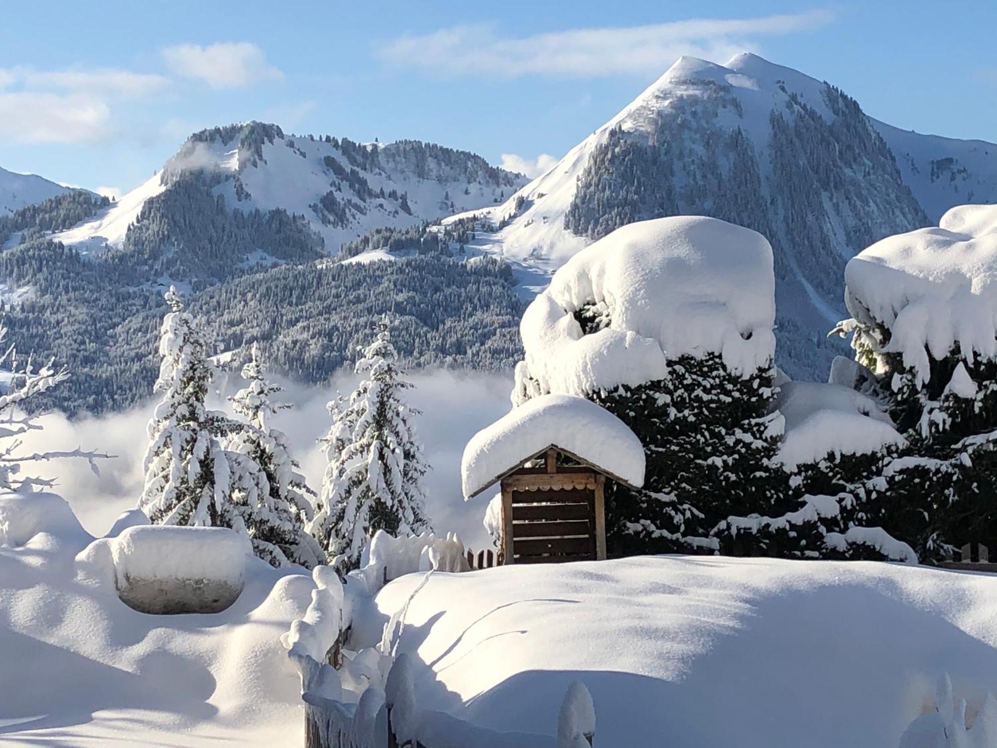 Les Chalets-Hotel De La Croix-Fry Manigod Dış mekan fotoğraf